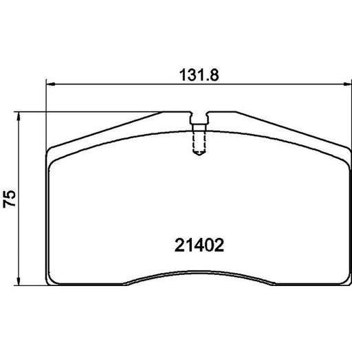 Mintex Front Brake Pad Set MDB1860