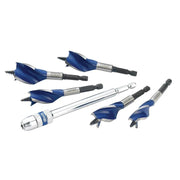 IRWIN® Blue Groove 6X Stubby Wood Bit Set, 5 Piece - 1922007