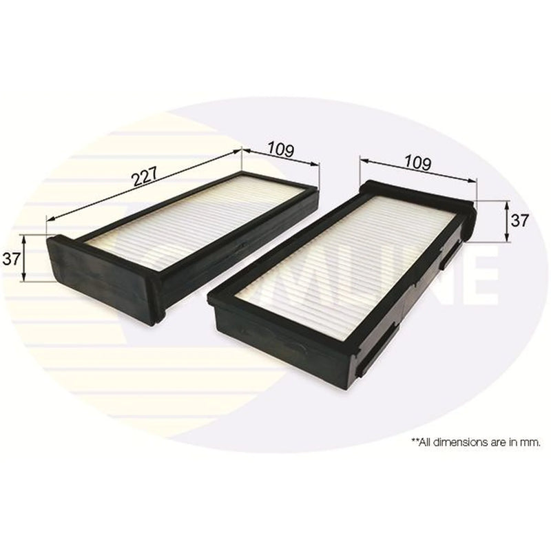 Comline Cabin Air Filter (Pollen Filter) EKF195