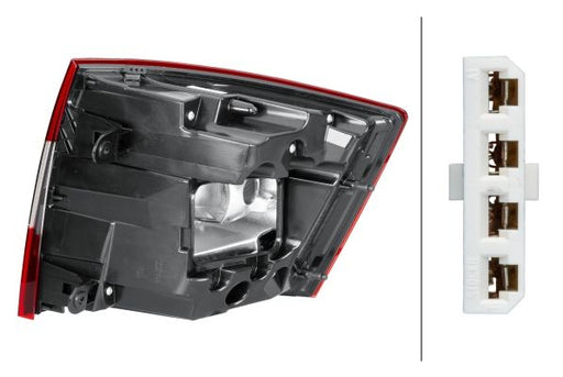Hella 9EL 354 848-031 Tail Light Assembly
