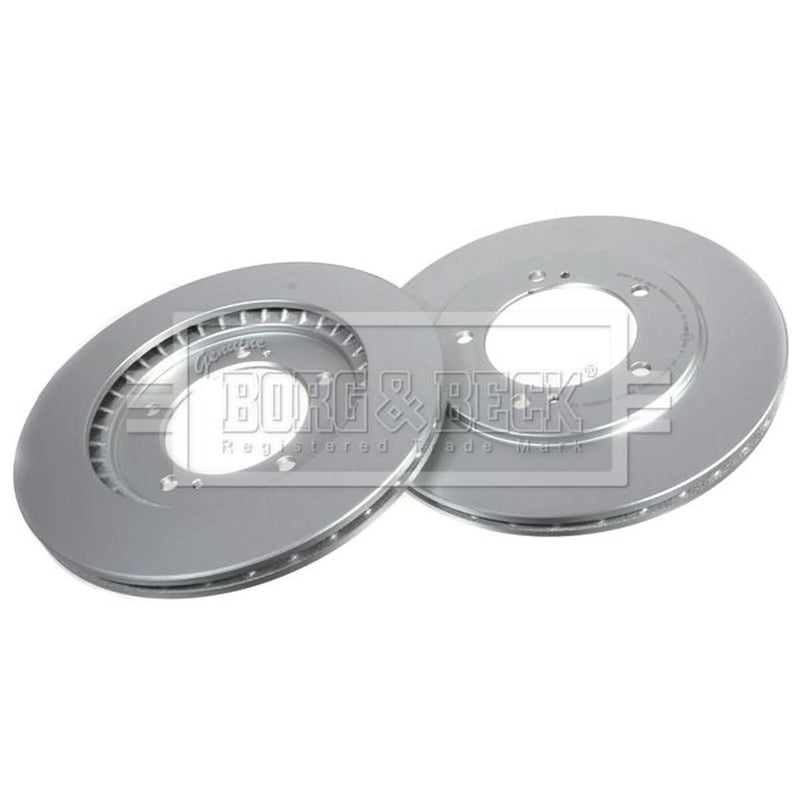 Borg & Beck 2 x Front Brake Discs BBD5219