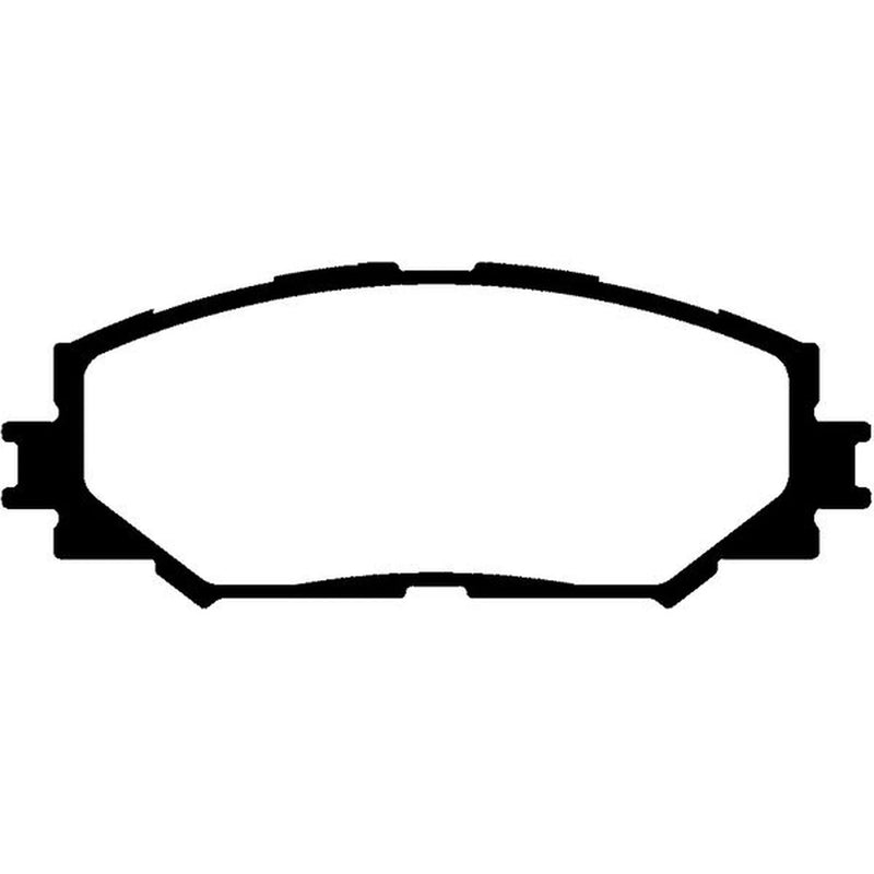 Abtex Front Brake Pad Set PLU1348