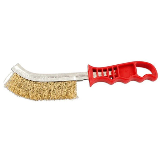 Abracs Brass Wire Scratch Brushes 4pc - CPL