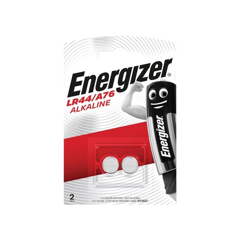 Energizer® LR44 Button Cell Alkaline Battery (Pack 2) - S3285