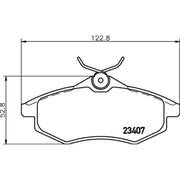 Mintex Front Brake Pad Set MDB2253