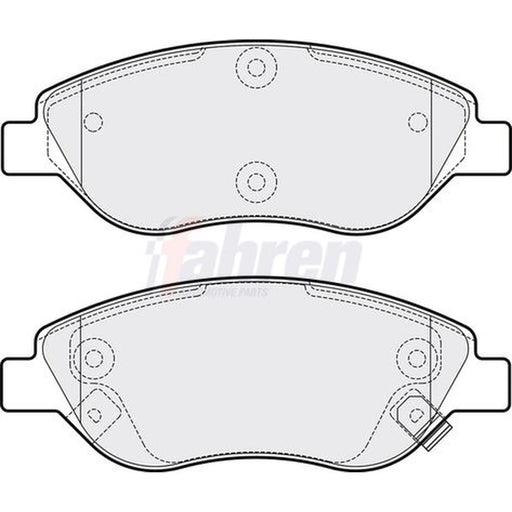 Fahren Front Brake Pad Set FBP3556