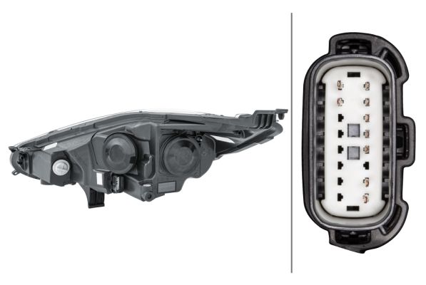 Hella Headlight Headlamp H7/H1 Right