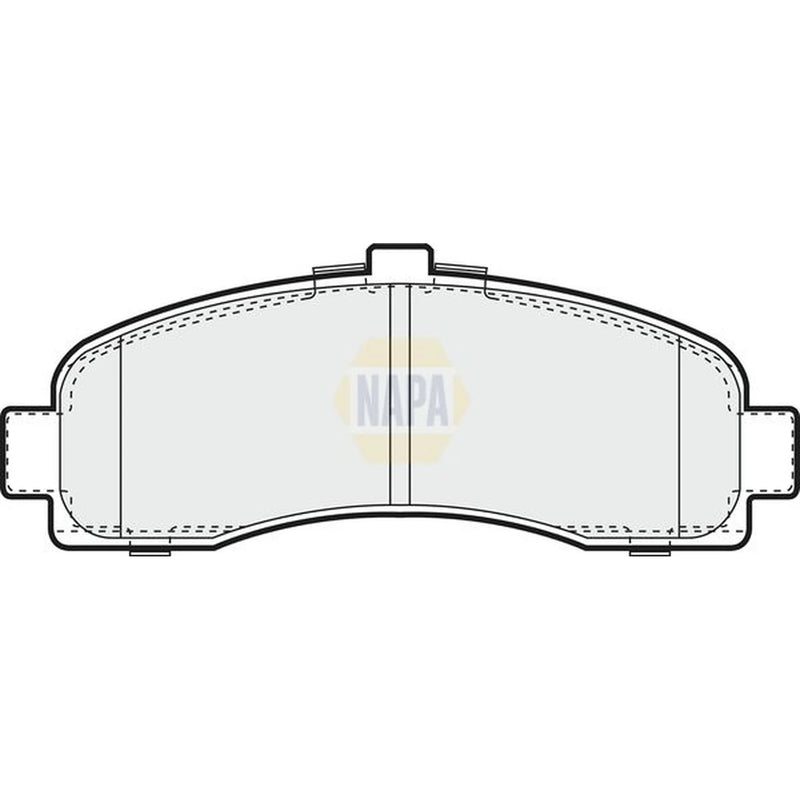 NAPA Front Brake Pad Set NBP1372
