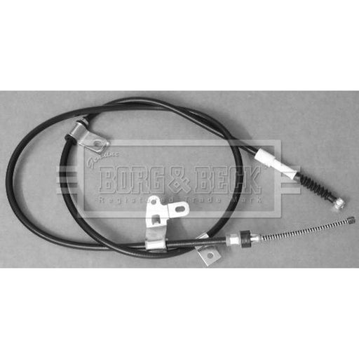 Borg & Beck Handbrake Cable Left Rear BKB3243
