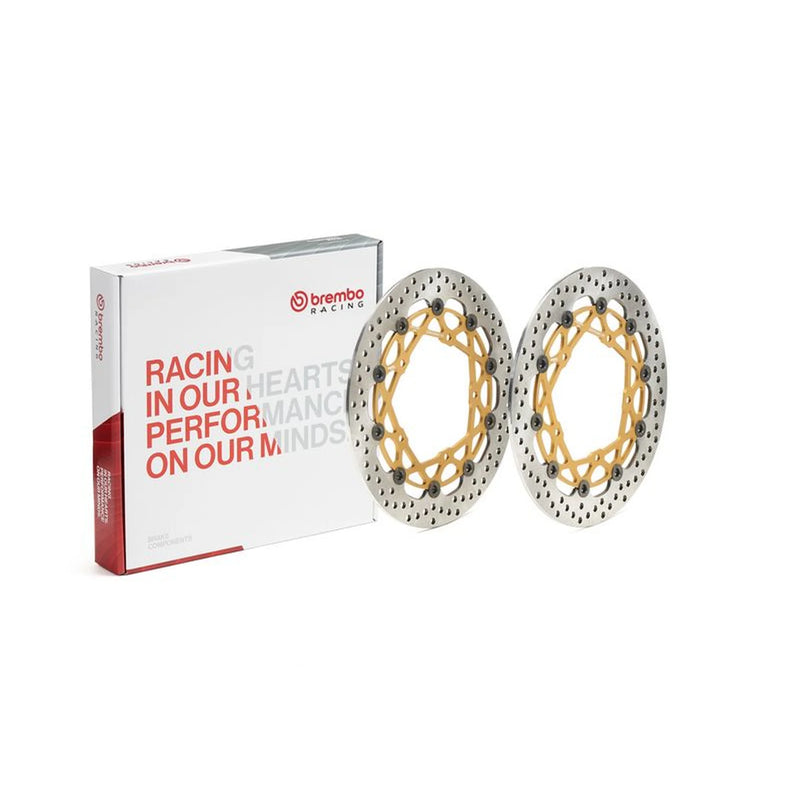 Brembo 2 x Floating Front Brake Disc Brake Discs 208973720