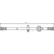 Apec Brake Hydraulic Hose Line Front HOS3468