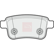 Apec Rear Brake Pad Set PAD1932
