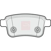 Apec Rear Brake Pad Set PAD1932