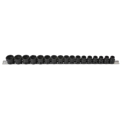 Laser Tools Low Profile Impact Socket Set 1/2"D 17pc - PL