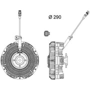 Mahle Radiator Fan Clutch CFC 197 000P