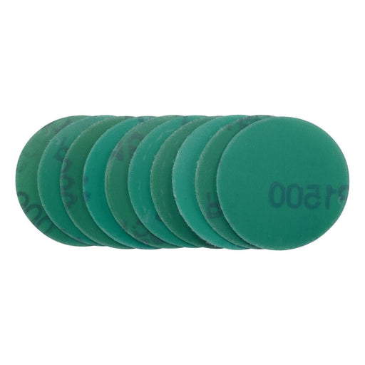 Draper Wet and Dry Sanding Discs with Hook and Loop, 50mm, 1500 Grit (Pack of 10 Draper  - Town Parts