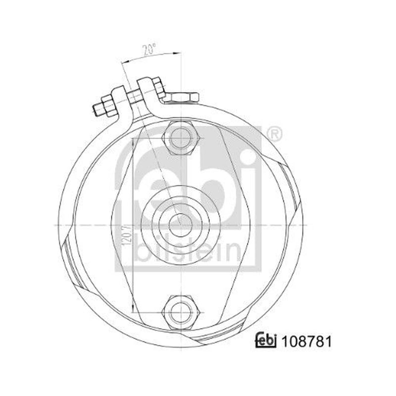 Febi Diaphragm Cylinder 108781