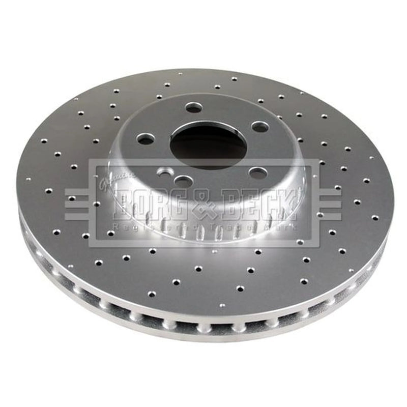 Borg & Beck 2 x / Front Brake Discs BBD7035S