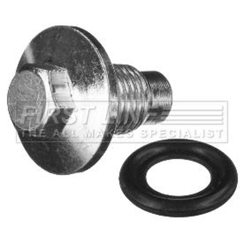 First Line Oil Sump Screw Plug Steel FPL104S