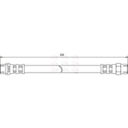 Apec Brake Hydraulic Hose Line Rear HOS3166