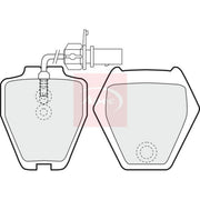 Apec Front Brake Pad Set PAD1179