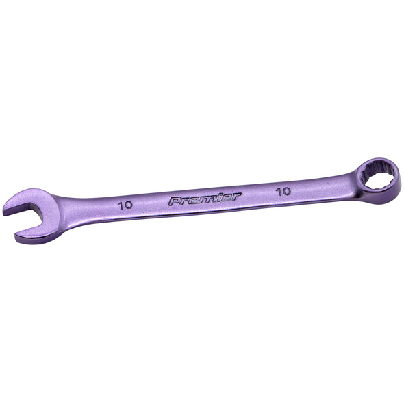 Sealey Combination Spanner 10mm 12pt (Purple)
