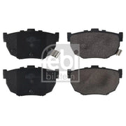 Febi Rear Brake Pad Set 16676