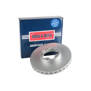 Borg & Beck 2 x Vented Front Brake Discs BBD6074S