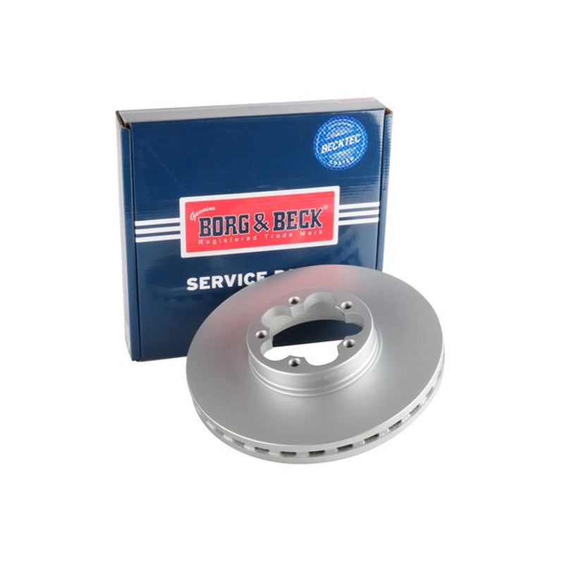 Borg & Beck 2 x Vented Front Brake Discs BBD6074S