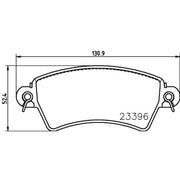 Mintex Front Brake Pad Set MDB2012