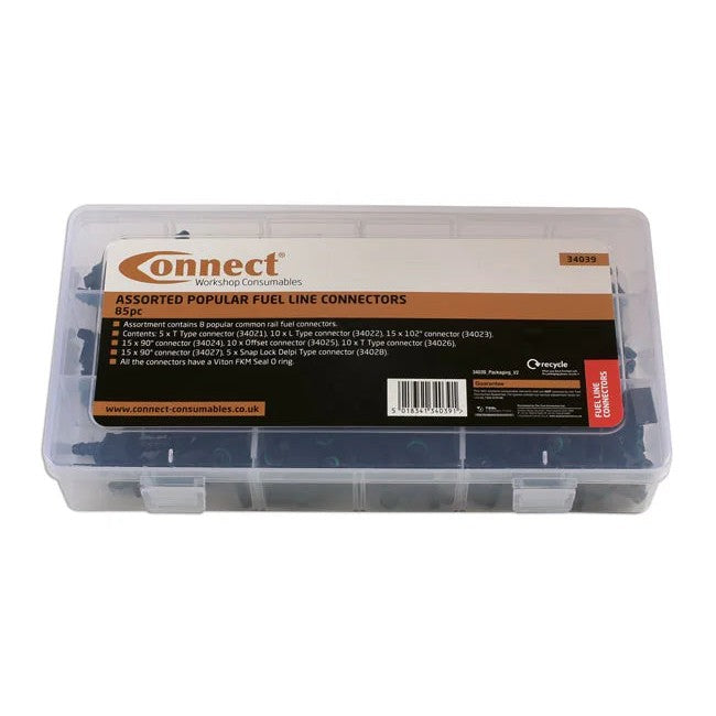 Connect Assorted Fuel Line Leak Off Connectors 85pc - CPL