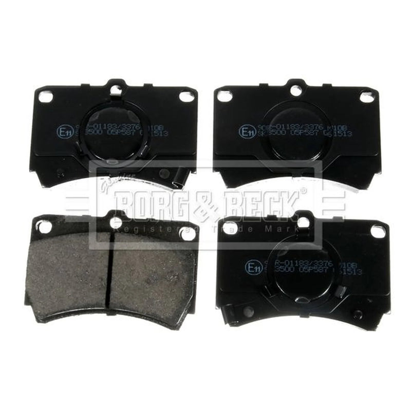 Borg & Beck 4 x Front Brake Pad Set BBP1269