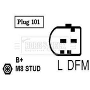 Borg & Beck Car Alternator 12V BBA2117