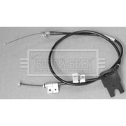 Borg & Beck Handbrake Cable Left Rear BKB3133
