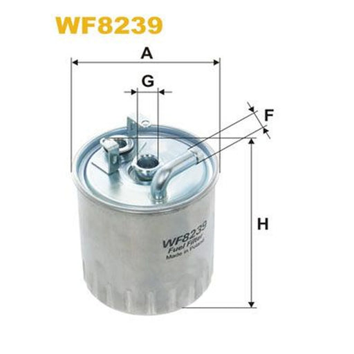 WIX Fuel Filter Element WF8239