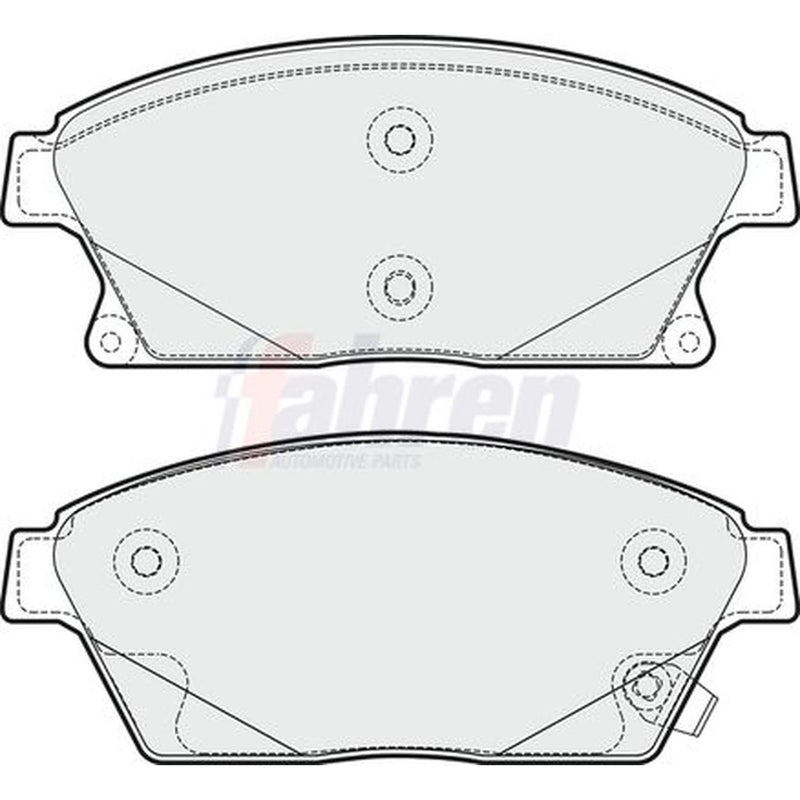 Fahren Front Brake Pad Set FBP3268