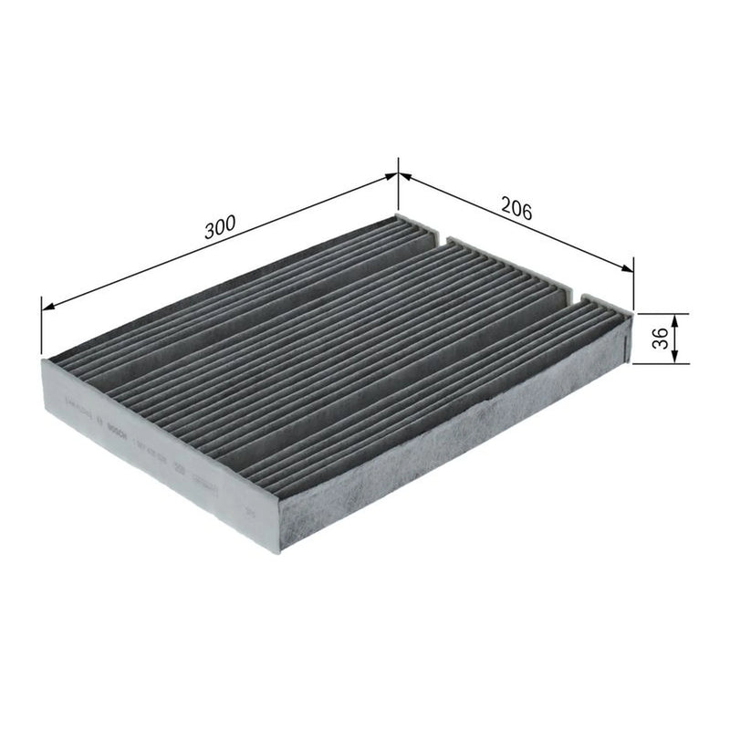 Bosch Cabin Air Filter (Pollen Filter) 1 987 435 628