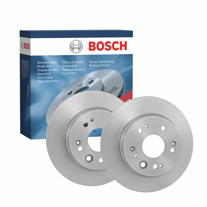 Bosch 2 x Solid Rear Brake Discs 0 986 479 505
