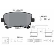 Textar Rear Brake Pad Set 2332603