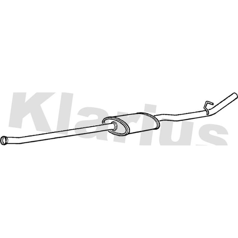 Klarius Box With Centre Pipe Centre RN928L