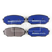 Borg & Beck 4 x Front Brake Pad Set BBP1194