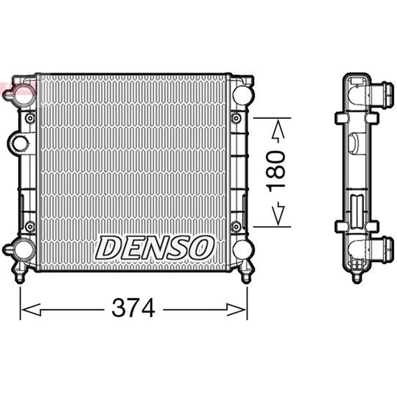 Denso Engine Radiator DRM22003