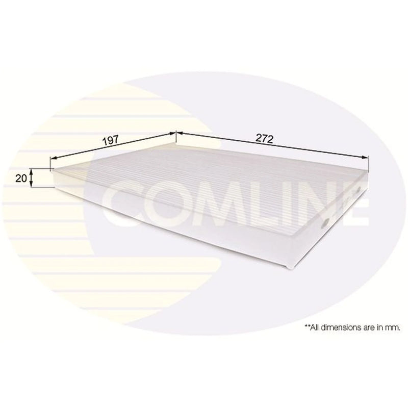 Comline Cabin Air Filter (Pollen Filter) EKF190