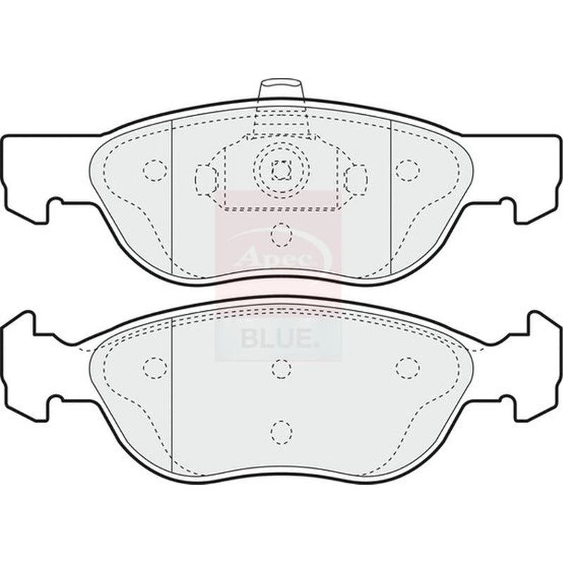 Apec Front Brake Pad Set PD3176