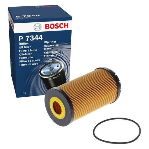 Genuine Bosch Car Oil Filter Fits Bentley Continental Gt - 6.0 - 04-10 F02640734 Bosch  - Town Parts