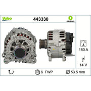 Valeo Car Alternator 12V 443330