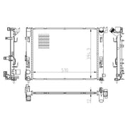 NRF Engine Radiator 550038