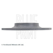Blue Print 2 x Solid Rear Brake Discs ADM543113