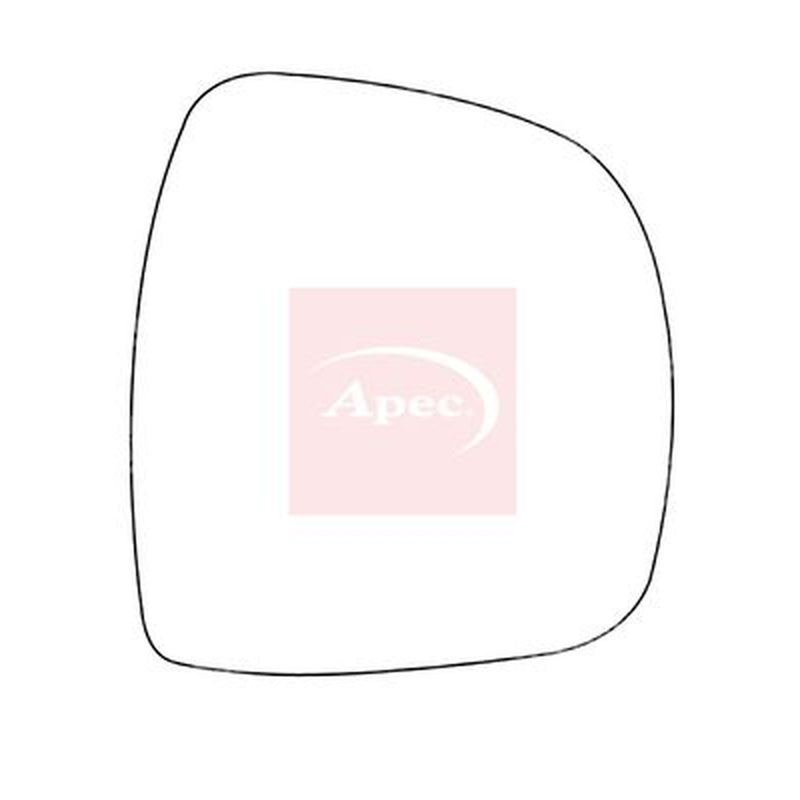 Apec Exterior Wing Mirror Glass Right AMS2832