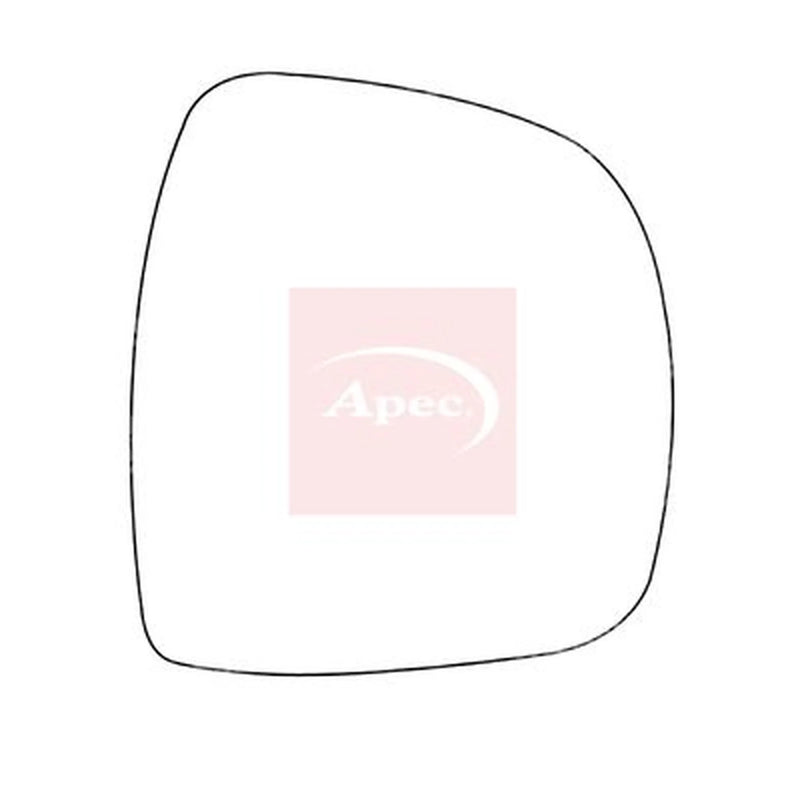 Apec Exterior Wing Mirror Glass Right AMS2832